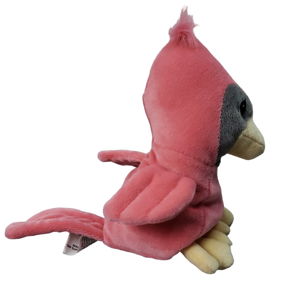 Vintage 90s Precious Moments Tender Tails Flamingo & Cardinal Plush Toys EUC - Picture 5 of 13